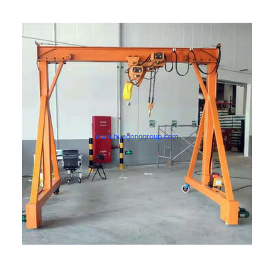 Customer Request Power Supply Portable Electric Mobile Gantry Crane 25 Ton Mini Incorporating Efficiency Feature
