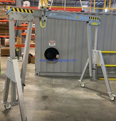 Lightweight Adjustable Mini Aluminum Gantry Crane for Small Scale Operations PRG